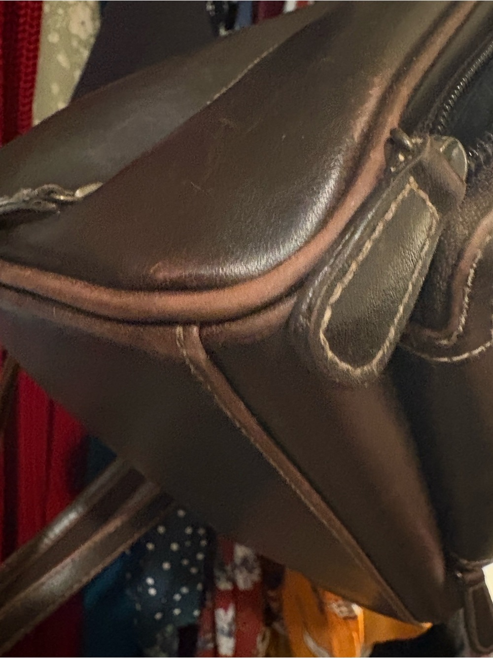Liz Claiborne | The Villager | Brown Backpack | 90s Y2K - Picture 14 of 14